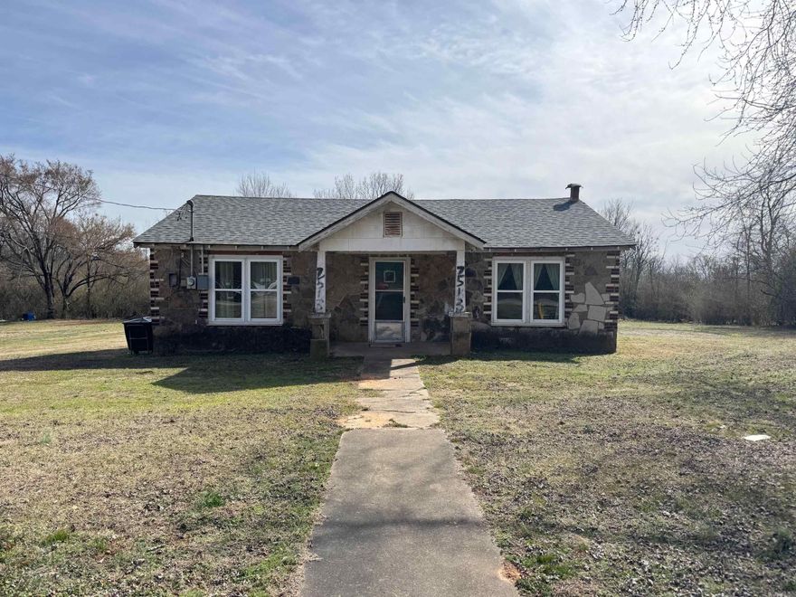 Rock Home on 1 Acre – Great Investment Opportunity  This rock home sits on approximately one acre and offers a great opportunity for someone looking for a fixer-upper with potential. The home needs some repairs and updates, but it has potential and plenty of room to work with.  The property includes extra outdoor storage, providing useful space for tools, equipment, or additional belongings. The acre of land gives you room to spread out, expand, or simply enjoy extra privacy.  With some work and vision, this property could make a solid rental, flip, or affordable primary residence. If you’re looking for an investment with upside, this one is worth a look. Call today!!