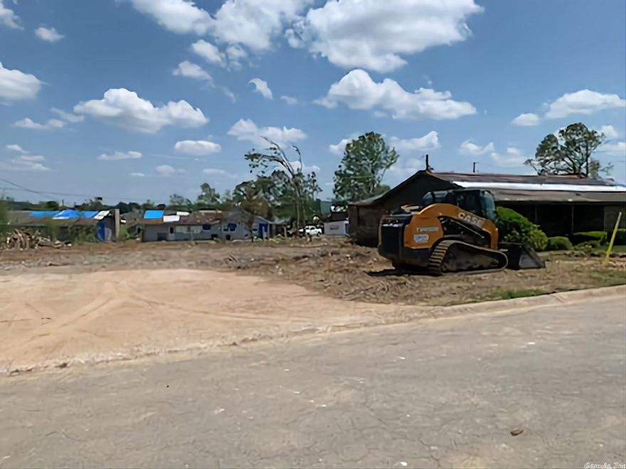 Property has been cleared. Home was demolished due to Tornado damage.