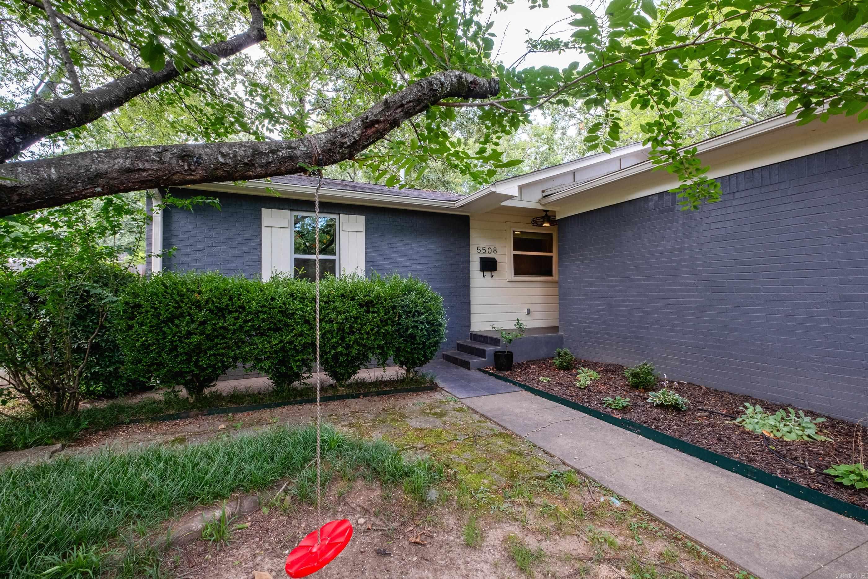 Hidden gem in Hillcrest on a dead end street completely remodeled with a fantastic outdoor living space! Enjoy the open floorplan with hardwoods throughout, vaulted ceiling, barn doors and unique architectural features. This 3 bedroom, 2 bath home also includes a separate office and formal dining room! Updates include, recent home energy audit with all new insulation, hvac, roof, and windows are all only 5 years old! Agents see remarks