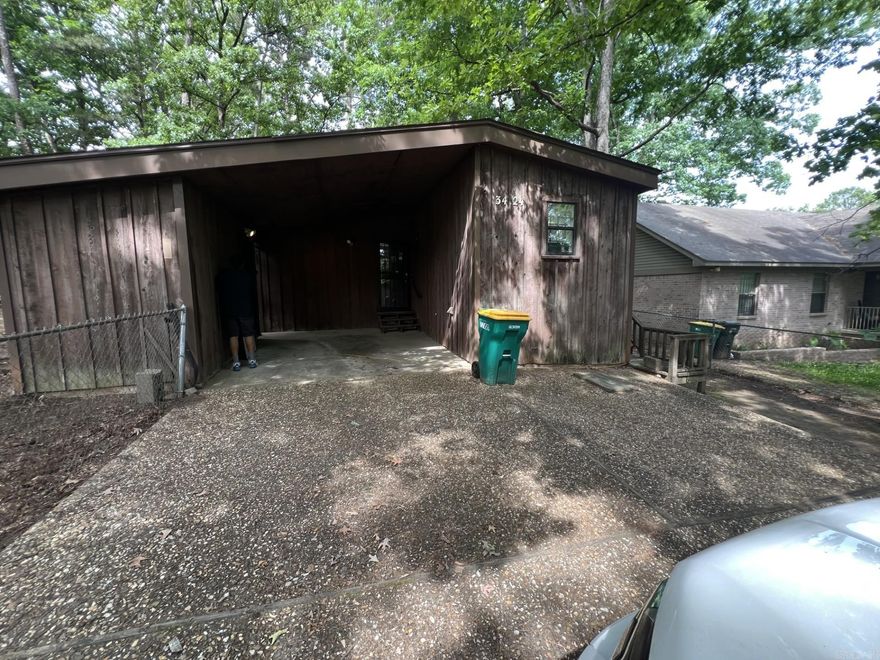 Freshly painted house is in good condition.