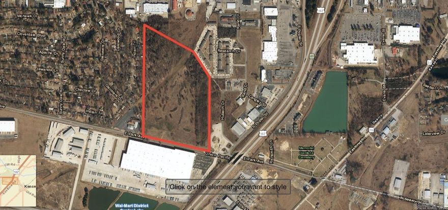 53.18 Acres within the Searcy, Arkansas city limits! Property is currently zoned U-T, making it a great location for a subdivision, condos, or apartments. The acreage features 1,287 feet of paved road frontage along Park Avenue. There is an additional easement onto the property from Langley St along the East side. Property has been surveyed. Mineral Rights will convey to the new owner. Seller Financing is possible.