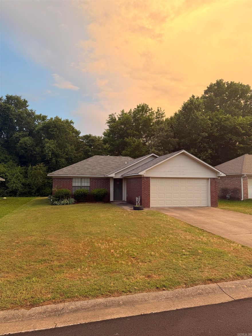 Welcome to 2575 Winchester Drive, a well-maintained single-family home nestled in a friendly Conway neighborhood. Built in 1999, this 1,104 SF home offers a comfortable and efficient layout with 2 full bathrooms and an attached garage. Step inside and enjoy brand-new vinyl plank flooring throughout the entire home, giving every room a fresh, clean, and contemporary feel. The slab foundation and central cooling keep the home solid and comfortable year-round, while the new roof installed in 2019 provides peace of mind and long-term value. Located in the Conway School District, this home sits just over a mile from Julia Lee Moore Elementary and is minutes from Conway's shopping, dining, and parks.