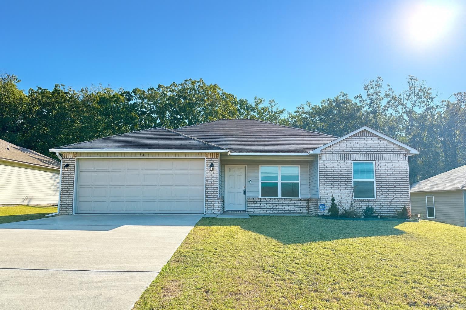 Like new home without the new construction price! Open living and kitchen area with LVP flooring. Refrigerator conveys with the home. Separate owners suite with a soaker tub and walk in closet. Private, fenced, low maintenance backyard with a deck and pergola. Perfect for outdoor entertaining. Come see this one today! Agents See Remarks.