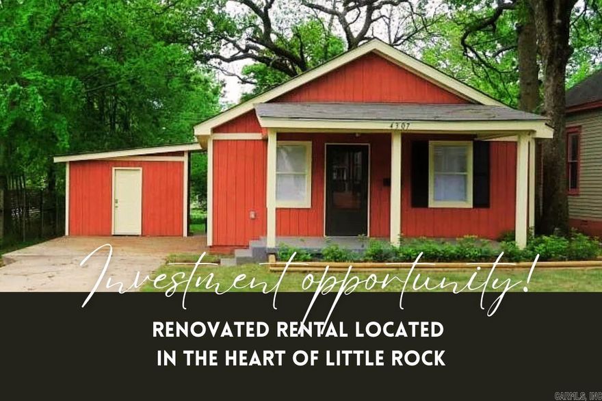 Investor special! Fully renovated in 2020 with major upgrades: new Owens-Corning 30-year roof, new HVAC system (furnace, A-coil, AC condenser), updated plumbing and electrical, and new Bradford White water heater. Interior improvements include all new stain-resistant carpet, Rip-stop linoleum floors, fresh Sherwin-Williams paint, new CamLock kitchen cabinets, new countertops, updated baths with ceramic tile surrounds, new tubs, vanities, and Eljer Green Flush toilets. New interior/exterior light fixtures, ceiling fans, storm doors, outlets, switches, and window treatments throughout. Fresh landscaping, new shutters, and attached storage room. Strong rental history, professionally updated for low maintenance. Cash-flowing property with tenant in place through 12/1/25 at $895/month. Tenant pays all utilites. Excellent turnkey addition to your rental portfolio with immediate income!