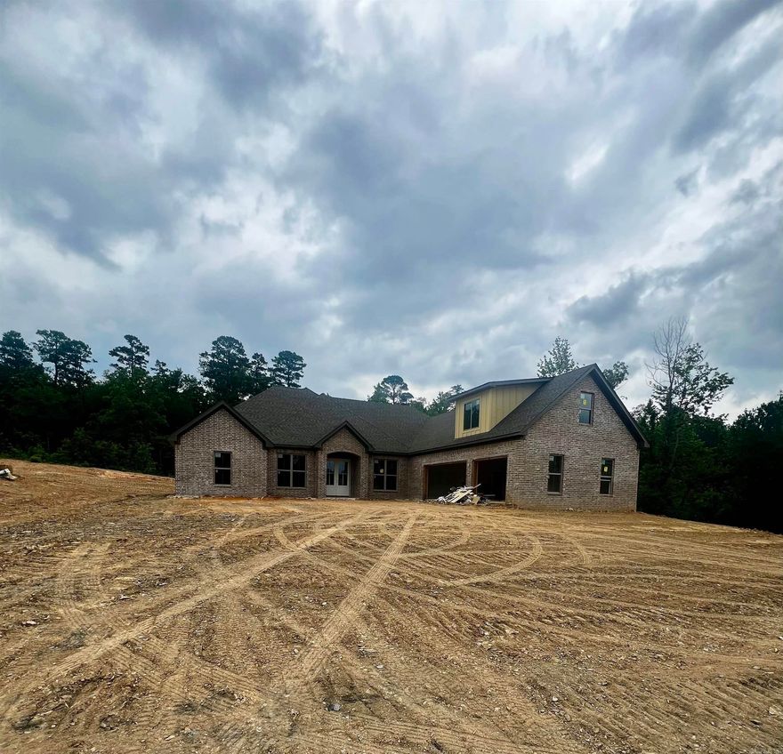 There is nothing not to love about this stunning new home. Located in the highly desirable gated Charleston Place development that is conveniently located in the Avilla community. This open plan includes gorgeous wood beams, centered fireplace and an unbelievable kitchen with quartz tops and chef's appliances. The spacious primary suite includes an incredible bath and closet space that leads directly into the laundry area. Generous sized guest suites, large bonus room and so much more. Agents see remarks.