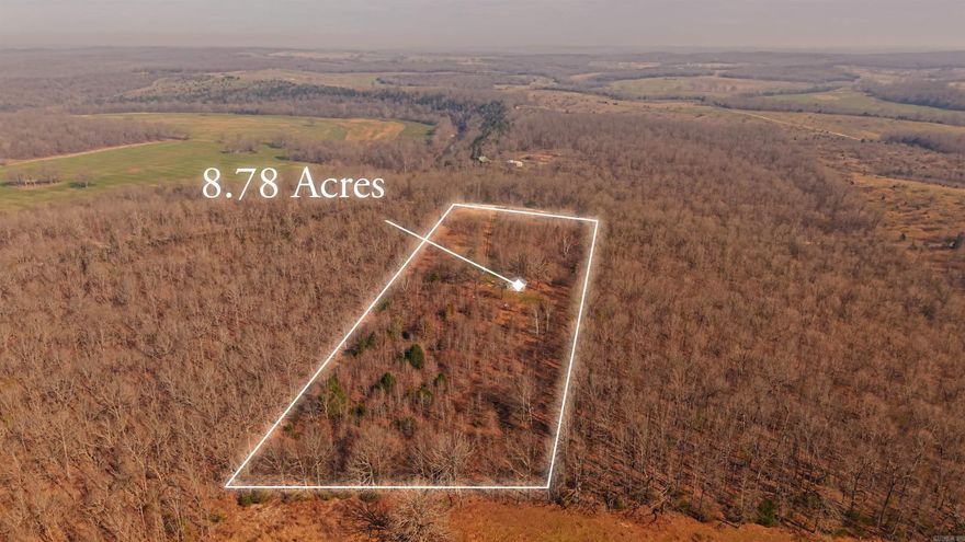 Wooded 8.78 Acres Near the South Fork of the Spring River  This 8.78-acre m/l property offers privacy, natural beauty, and convenient access with a gate at the front to enter and existing driveway leading into the land. The property is mostly wooded and features a small, fairly level clearing near the center, providing an ideal location for building a home, placing a camper, or creating a recreational retreat. A small structure with a metal roof is already on the property and could potentially be repaired for storage or removed depending on your plans. Utilities add to the property's appeal with rural water available, electric already in place, and partial fencing on the land. Located nearby the South Fork of the Spring River, one of the Ozarks’ favorite destinations for fishing, floating, and kayaking. Whether you are looking for a future homesite, seasonal getaway, or recreational property, this acreage offers a peaceful setting close to outdoor adventure.