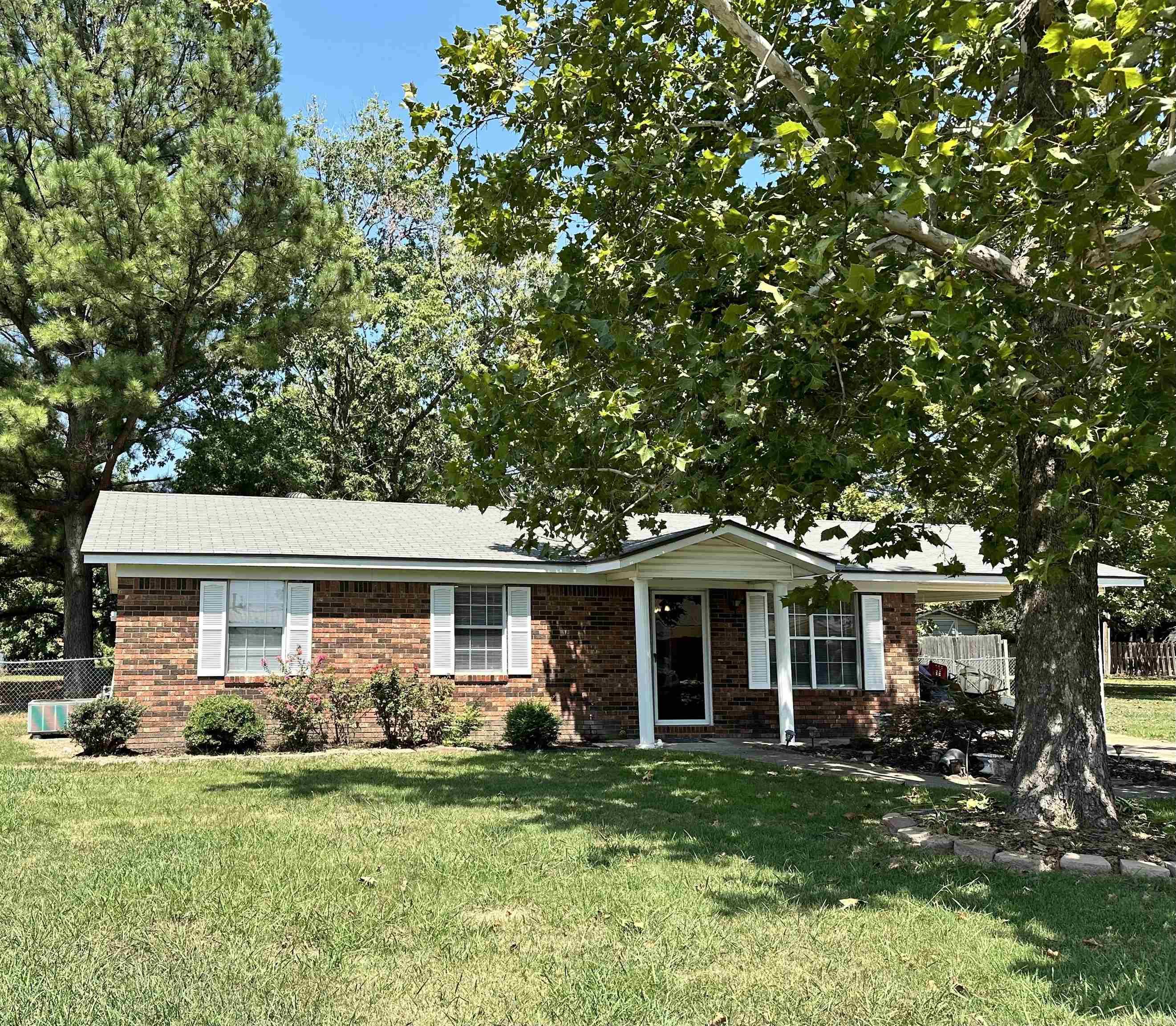This beautifully updated 3-bedroom, 1-bathroom home is perfect for first-time home buyers, investors, or retirees. Featuring a cozy sunroom that can double as a second living space, this home offers flexibility and charm. Recent updates include fresh paint, new laminate flooring, and new mini blinds throughout. The kitchen is equipped with a brand new refrigerator with an ice maker, and a new hot water heater provides added peace of mind. A new roof was installed in 2023, making this home move-in ready. Enjoy the large backyard with plenty of space for outdoor activities, plus a convenient storage building for extra space. Don't miss out on this move-in ready gem!