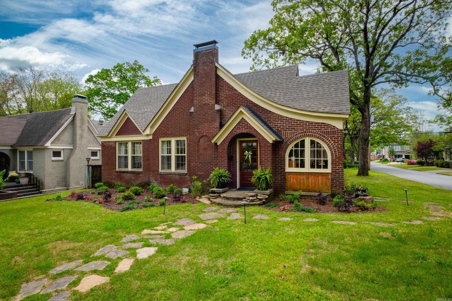 Fabulous one-level brick home in the heart of the Heights. Beautiful quality of construction + remodel. Lots of updates in last several years including plumbing, electrical, roof, exterior paint, sprinkler, landscaping, and more. Charming and light with fantastic open floor plan and wonderful feel. Corner lot with oversized side-loading two car garage. Quintessential Heights Bungalow with room for expansion into attic. Such a special home!