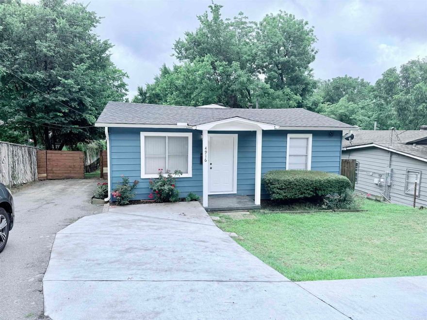 Charming remodel with 3 bedrooms, 2 full bathrooms in a well-established North Little Rock neighborhood ready for its new owner. Roof 2024, HVAC 2023, updated kitchen and bathrooms with LVP flooring and tile throughout. The backyard is fully fenced with a storage building. Refrigerator stays! No Seller's Property Disclosure