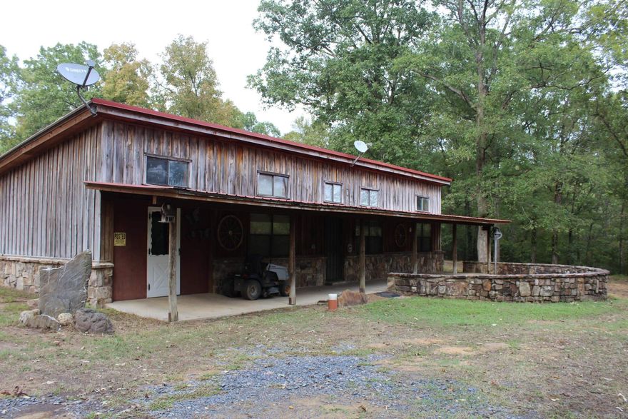 Imagine waking up to the sound of birds chirping and the sun streaming through the many windows. Enjoy the outside on your rock patio and take in the fresh country air. You have 9.72 acres of wooded land to explore, and you can use your shop to work on projects or store your outdoor toys. If a storm rolls in, you can take shelter in your safe and secure storm shelter. This home is the perfect place to escape the hustle and bustle of everyday life and enjoy the peace and quiet of nature and country living. Schedule a showing today!  Motivated Seller!!