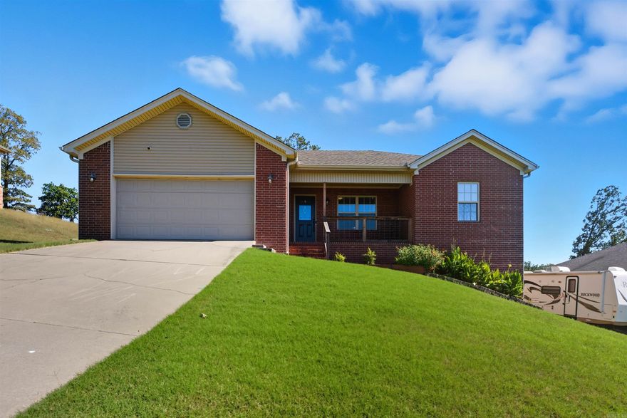 Welcome home to 151 Weathering Drive in Austin’s Weathering Heights subdivision! This move-in-ready home features g a split-bedroom floor plan, energy-efficient design, and low-maintenance exterior, this home offers both comfort and convenience. The kitchen includes  stainless steel appliances (refrigerator stays!), pantry, making it as functional as it is inviting. Enjoy easy access to Little Rock Air Force Base and Cabot Schools, plus 100% USDA Rural Development financing eligibility for qualified buyers.  With its spacious layout and lovely deck, this one is truly ready to welcome you home! Agents please see remarks.
