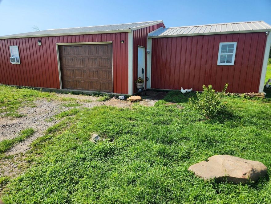 This 26.67-acre property just outside of Searcy is an outdoor paradise.  Excellent duck, deer, rabbit, and dove hunting abound. The 4 bedroom house provides comfortable lodging, and there's ample space to build your dream home.  A fish-filled creek meanders through the property.  There is also lots of room for horses, cows, goats, pigs, or any other animal you desire.  No restrictions on this property! Don't miss out on this one!