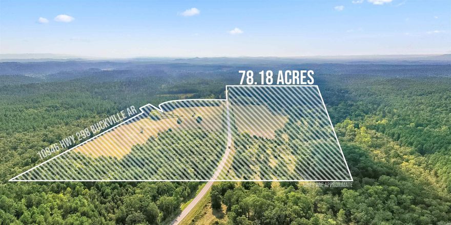 Are you looking for YOUR OWN LITTLE PIECE OF HEAVEN ON EARTH?? With Majestic Mountain Views, a Quartz Crystal Ridge, Wooded Hunting Land Surrounded by Hundreds of Acres of Government Public Hunting Land, Pasture for Livestock, 2 stocked ponds, An Old Barn, A cute little Farmhouse with a workshop, Fertile Soil & ONLY 4 MILES FROM LAKE OUACHITA, this SPECTACULAR 78.18 ACRES HAS IT ALL! Sanctuary, solitude, and peace can be found here! Wildlife abounds, crops grow, fruit trees ripen, acorns fall, the air is fresh, the well runs deep...and yet this property is only 16 miles from modern conveniences.  *Agents See Remarks