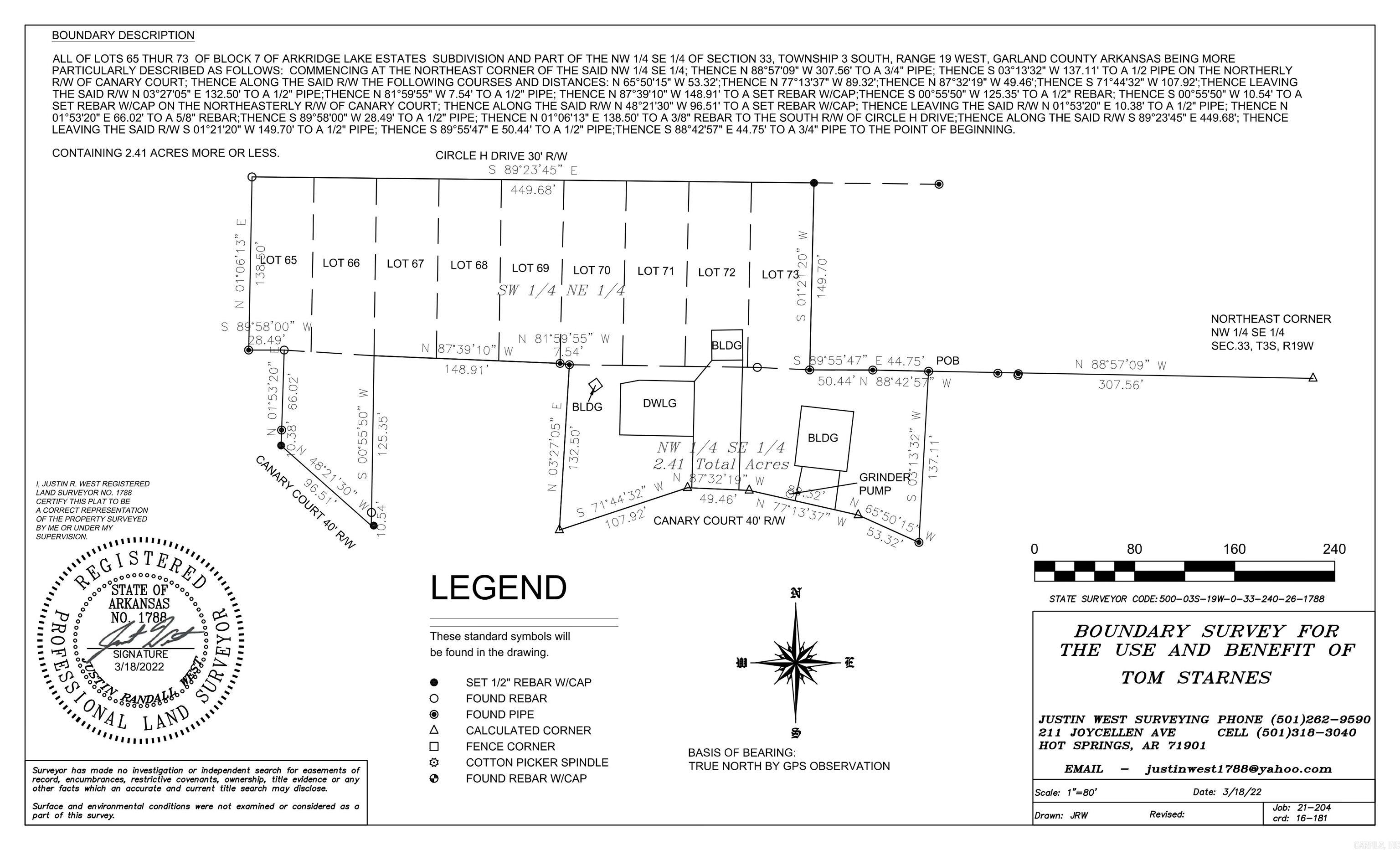 ARKRIDGE LAKE ESTATES - Residential