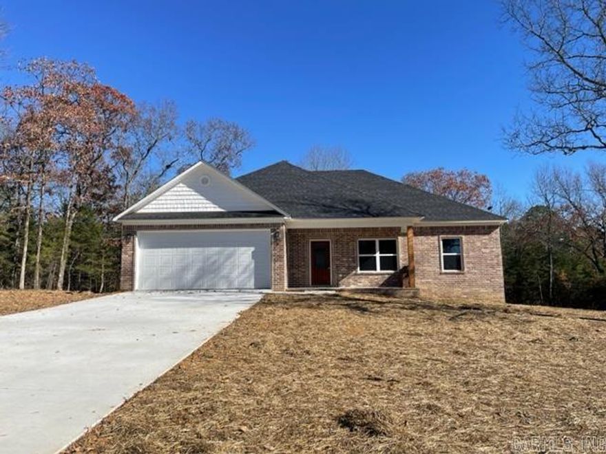 New Construction on over 3 acres! This lot is deep and mostly wooded. Wilderness Road has very few homes and very little traffic. This home will have luxury vinyl throughout. Black handles, lighting and plumbing fixtures. Black stainless steel appliances. Nice deck on the back to enjoy the wildlife sure to be seen in the yard.  Completion date Mid October