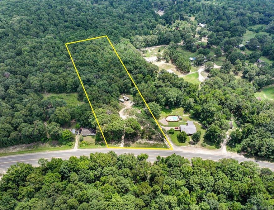 Amazing site for building your dream home in the Glen Rose school district on US HWY 67.  Approximately 5 acres with electric and septic already on site. Front acre is cleared, with the rest being wooded. Don't miss a great opportunity!  No restrictions! This property won't last long. *Agents-see showing remarks.