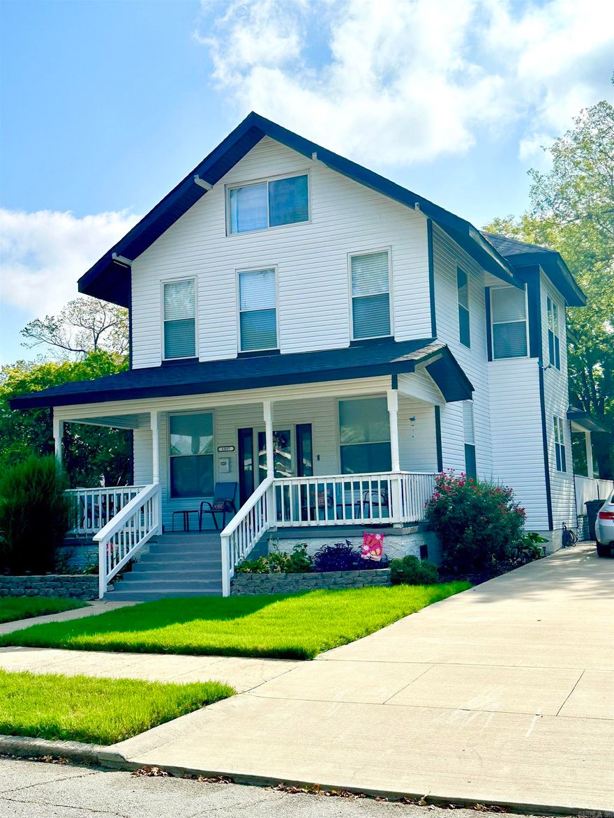 Absolutely Stunning! Immaculately renovated split-level residence nestled in the prestigious National Historic Central High District and within the esteemed zoning of Central High School. Enjoy endless moments of relaxation on the charming front porch. Prepare to be captivated by the array of exceptional features this remarkable property has to offer. This enchanting abode boasts fresh exterior paint, a luxurious master suite on the main level, complemented by three additional bedrooms upstairs alongside a versatile office and a generously-sized Bonus Room. The well-appointed kitchen features a convenient breakfast bar, while a separate dining room adds to the appeal. Step outside to discover a delightful screened-in back porch, perfect for unwinding or entertaining. The privacy-fenced backyard boasts a storage building, ensuring ample space for all your needs. Experience the epitome of comfort and style - schedule your exclusive tour today!