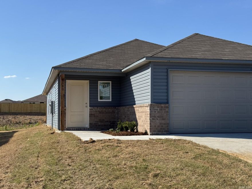 The Mitchell plan is a charming and visually appealing home design, showcasing a number of attractive features that make it a desirable living space. This home features an open floor plan with 3 bedrooms, 2 bathrooms, a spacious master suite, and a stunning kitchen fully equipped with energy-efficient appliances, generous counter space, and a roomy pantry! The open floor plan layout creates a sense of space and interconnectedness between different areas of the home. Learn more about this marvelous home today!   **SEE SHOWING REMARKS & AGENT REMARKS FOR IMPORTANT INFORMATION**