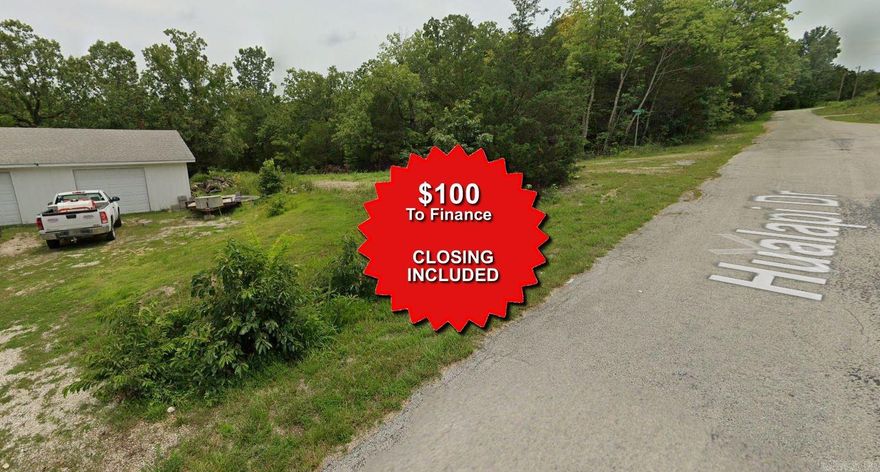 Owner-finance for easy terms. Cash buyers can pay by debit or credit card as well. Nice lot to develop or hold for future value. Public water and electric may be available to run to property and will need septic. Owner/agent. No mobiles allowed. 1000 minimum build size on any other type of home, depending on subdivision. Finance is $100 finance fee and 5 months at $145 and closing costs are included. Buyer responsible for any/all taxes and lots sold "as-is". Quit claim deed conveys. Parcel ID# 180-13248-000