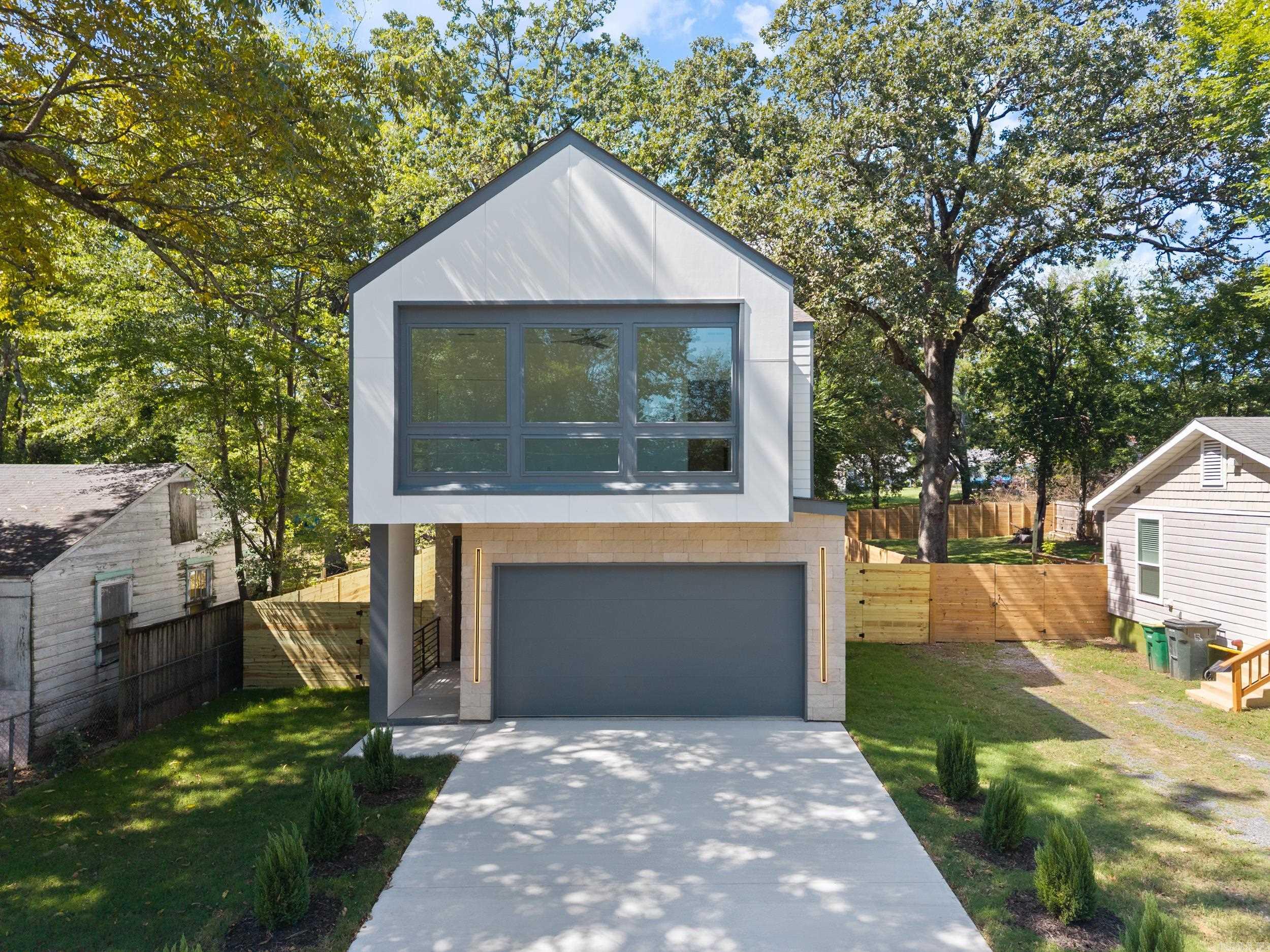 Step into modern luxury with this brand-new construction nestled in the heart of downtown Little Rock. This beautifully crafted three-bedroom, two-and-a-half-bath home is designed to impress from the moment you walk in. With its abundance of natural light, tall ceilings, and elegant custom finishes, youāll feel at home instantly. The main level features a spacious primary bedroom suite, offering both convenience and privacy. The kitchen is a chefās delight, boasting floor-to-ceiling cabinetry, quartz countertops, and all the upscale touches you could wish for. Youāll also find a charming puppy station tucked under the stairs, complete with a built-in dog bowl fillerāperfect for pet lovers. The large fenced backyard is ideal for outdoor entertaining or letting your furry friend roam. Energy efficiency is at the core of this home, ensuring comfort year-round. And with its prime location, youāre just steps away from the best of downtown: local dog parks, vibrant breweries, delicious restaurants, and all the amenities you could ask for. Donāt miss the chance to make this stunning, light-filled home yours!