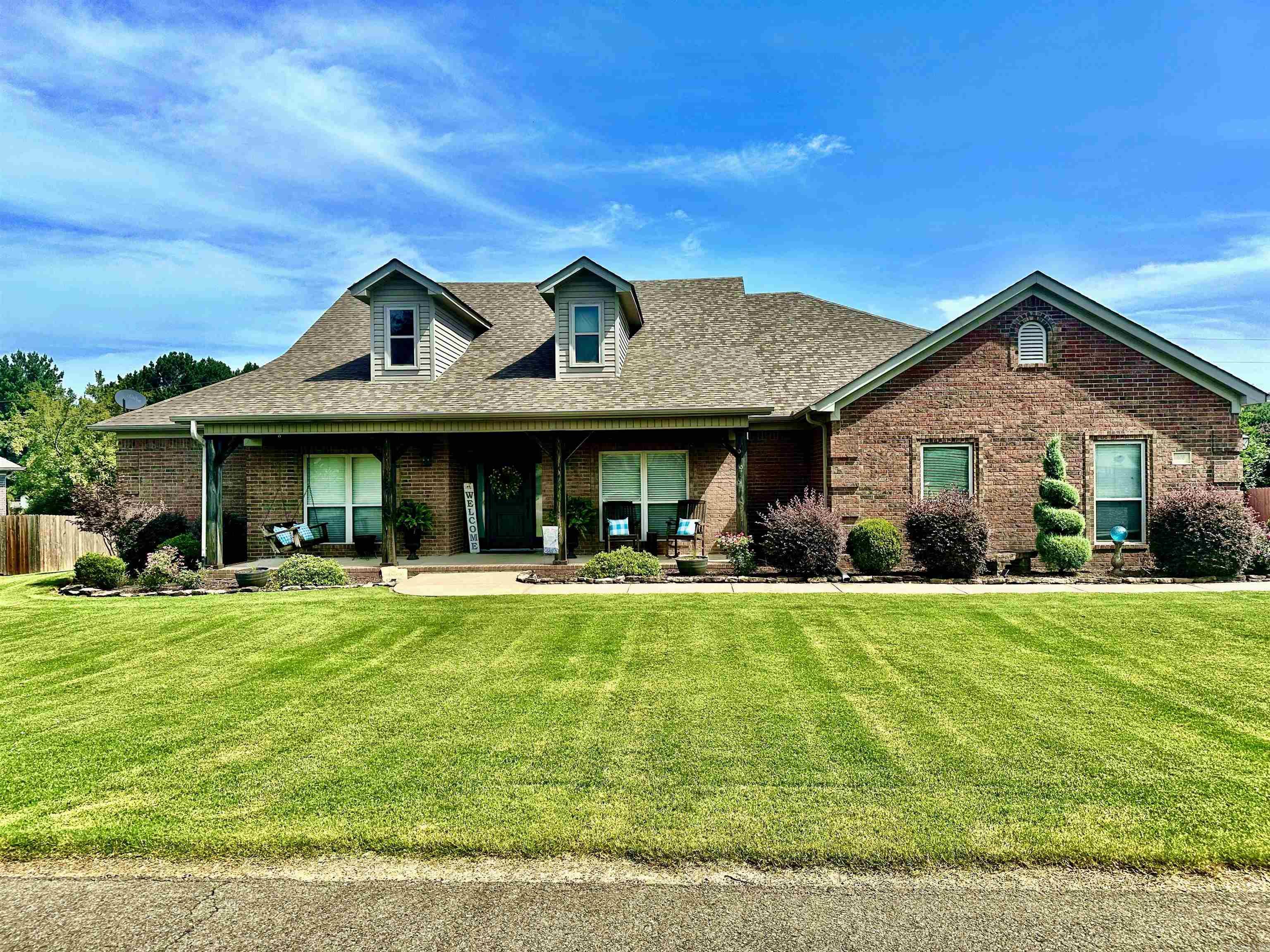 This charming brick home is just walking distance to Perryville High School. Your split floor plan features a spacious living room at the center adorned with a tray ceiling and cozy fireplace. From here head into your amazing kitchen featuring an eat in breakfast area, breakfast bar with solid surface countertops, stainless steel appliances, stove with a built in double over, wine fridge and oversized walk in pantry. Thereās also a formal dining area to share meals with your whole family. Continue into your large primary suite with both a walk-in shower and a jetted tub plus a double vanity and large walk-in closet. On the opposite side of your home are your two guest bedrooms, guest bathroom with separate vanities and second living room easily serving as your movie room, man cave, or flexible entertainment space. Outside, youāll find your private backyard oasis with covered back porch, above-ground pool, shed, and parking pad for your boat or RV. Donāt miss out on the opportunity to own in this premier family-friendly neighborhood of Perry County. Weāre excited for you to come and see if itās yours!