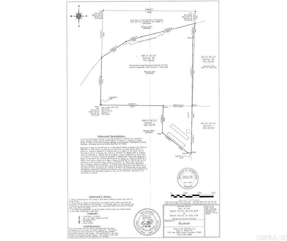Metes & Bounds - Farm