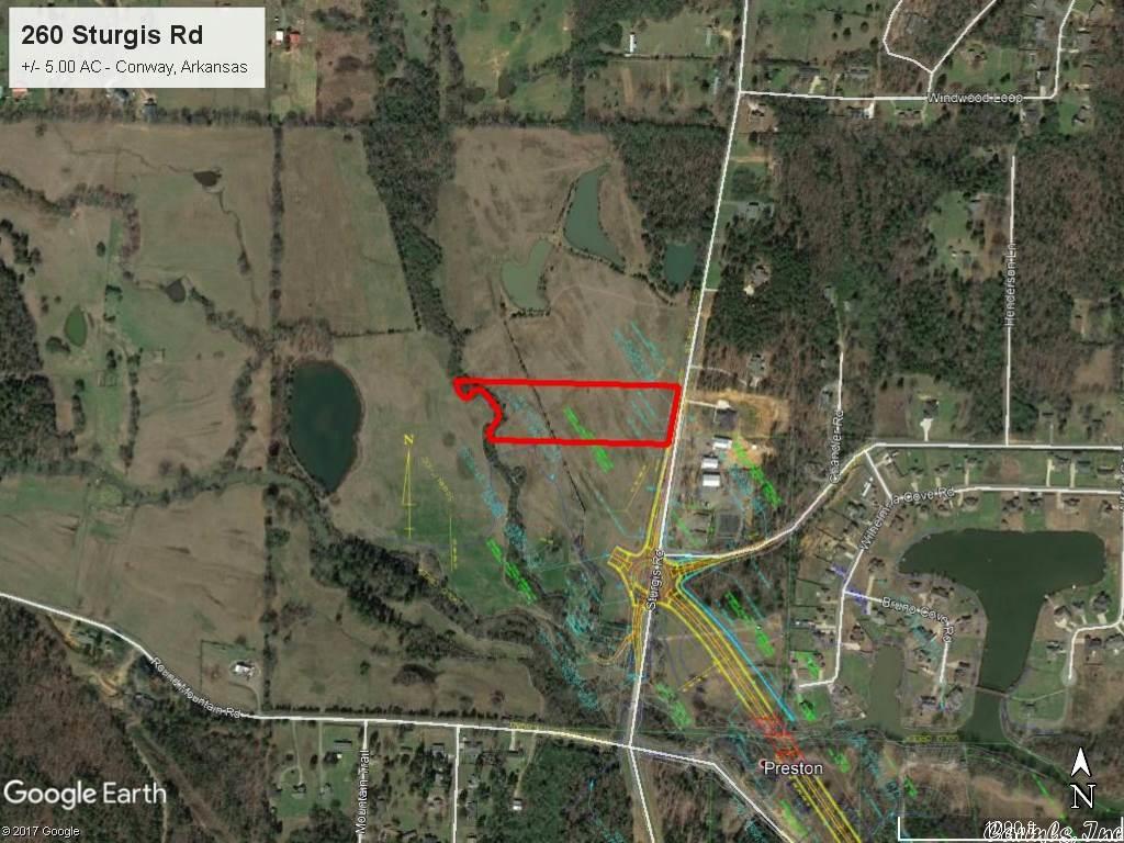 Prime Commercial Land For Sale! Located between Meadows Technology Park and new Conway I-40 Exit 132, this property is ready for development into a wide range of commercial uses. Additional land available.