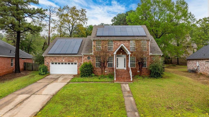 Spacious 5-Bedroom Home in Desirable Palisades Heights! Welcome to this generously sized 3,209 SF two-story home featuring 5 bedrooms, 3.5 baths, and a versatile bonus room—perfect for a home office, playroom, or guest suite. The main floor boasts a separate dining room, an eat-in kitchen with a gas range, and ample cabinet and countertop space ideal for cooking and entertaining. Hardwood and tile floors throughout the main living areas add warmth and durability, carpeted bedrooms are need of TLC. The expansive primary suite includes a private sitting area—great for a nursery or reading nook.  Home has screened in covered back patio, and take advantage of the energy savings from solar panels installed in 2024. While the home needs a little TLC, the price reflects this opportunity to add your personal touch. You are a stroll away from a scenic private park on the banks of Rector Brake on the AR River. Don't miss your chance to own this spacious home in a sought-after neighborhood—schedule your showing today! *See Agent Remarks*