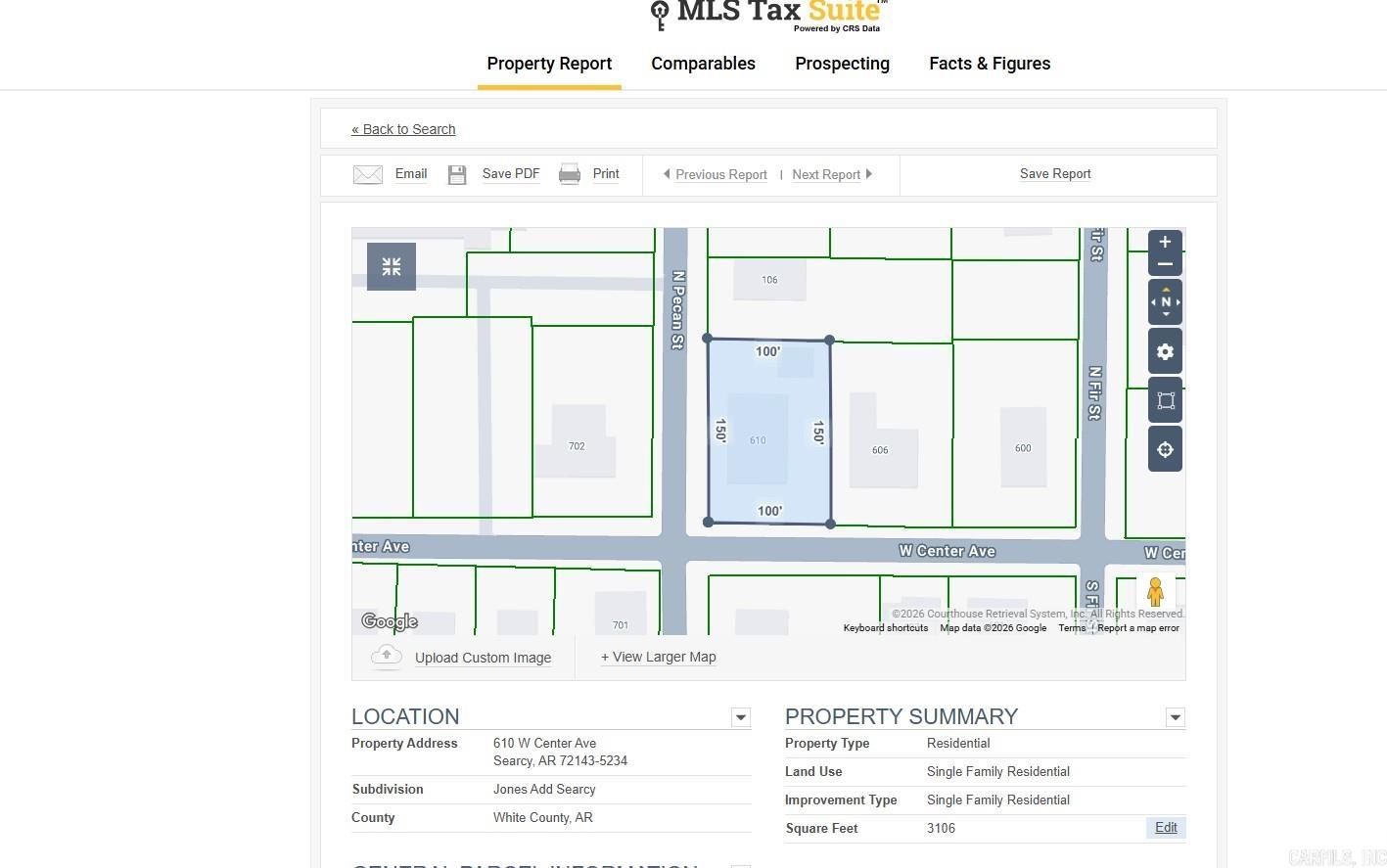 JONES ADD (SEARCY) - Residential