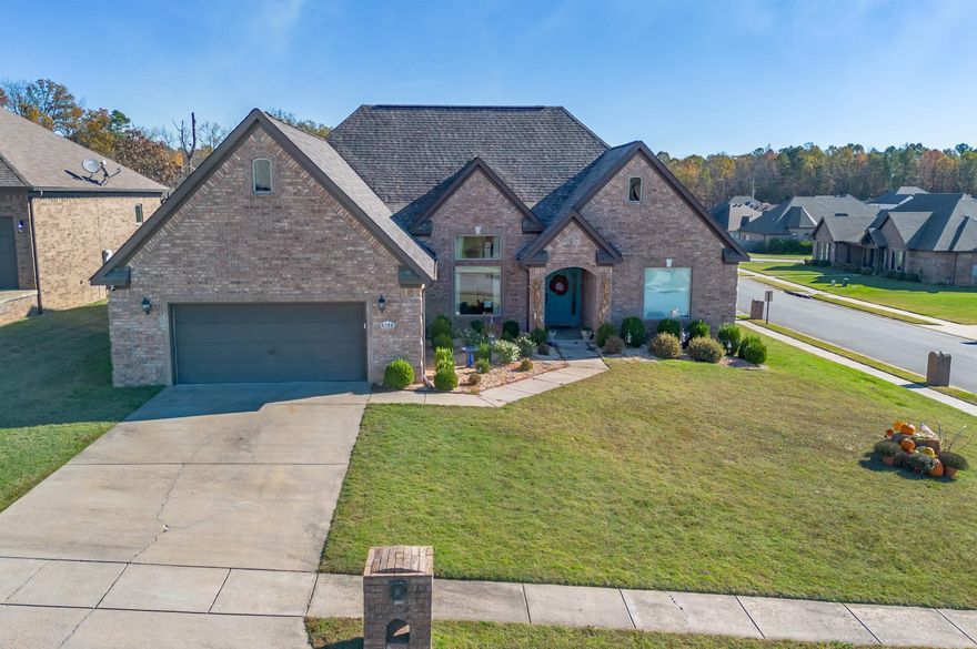 Welcome to this beautifully maintained 4-bedroom 2-bathroom home in the desirable community of Bryant! Nestled in a quiet cul-de-sac, this property offers a spacious and open floor plan perfect for family living and entertaining. The inviting living room features vaulted ceilings and large windows, allowing for natural light to flood the space. The kitchen is a chef's dream with modern appliances, ample cabinetry, and granite counter tops. The master suite is a peaceful retreat with a spacious walk in closet, and private bath with dual vanities, a garden tub, and a separate shower. Three additional bedrooms offer plenty of space for family or guests. Enjoy the nice backyard with a privacy fence, a covered patio, and fireplace. Don't miss out on this beautiful home! Seller is offering a $10,000 (update) allowence *Agents See Remarks*