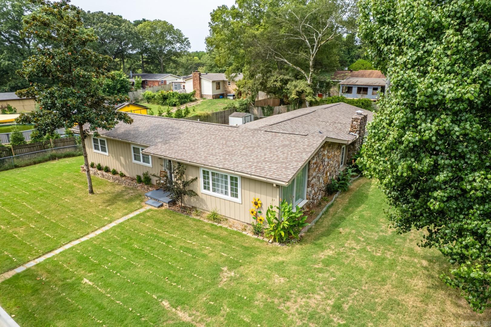 Seeking a move-in ready 4 bedroom / 2 bath near Lakeside Schools? 117 Kingsbrook is just that, a spacious 4/2 on a corner lot at the back of Cedarwood Subdivision, a quick 2 miles to Lakeside Schools. This beauty is move-in ready. The insulated windows, HVAC, roof, water heater, stainless appliances, granite countertops + kitchen cabinetry, fixtures, paint, and luxury vinyl plank flooring have all been replaced/upgraded within the past 4 years! The walk-in shower in the primary suite was just remodeled in preparation to sell. Pine trees were removed and replaced with lush sod. There is a 2 car garage, large covered deck, and a fenced backyard (8' privacy fencing). Special features include a stone fireplace, walk-in pantry, spacious laundry room, and corner-lot positioning. This home is ready for you.