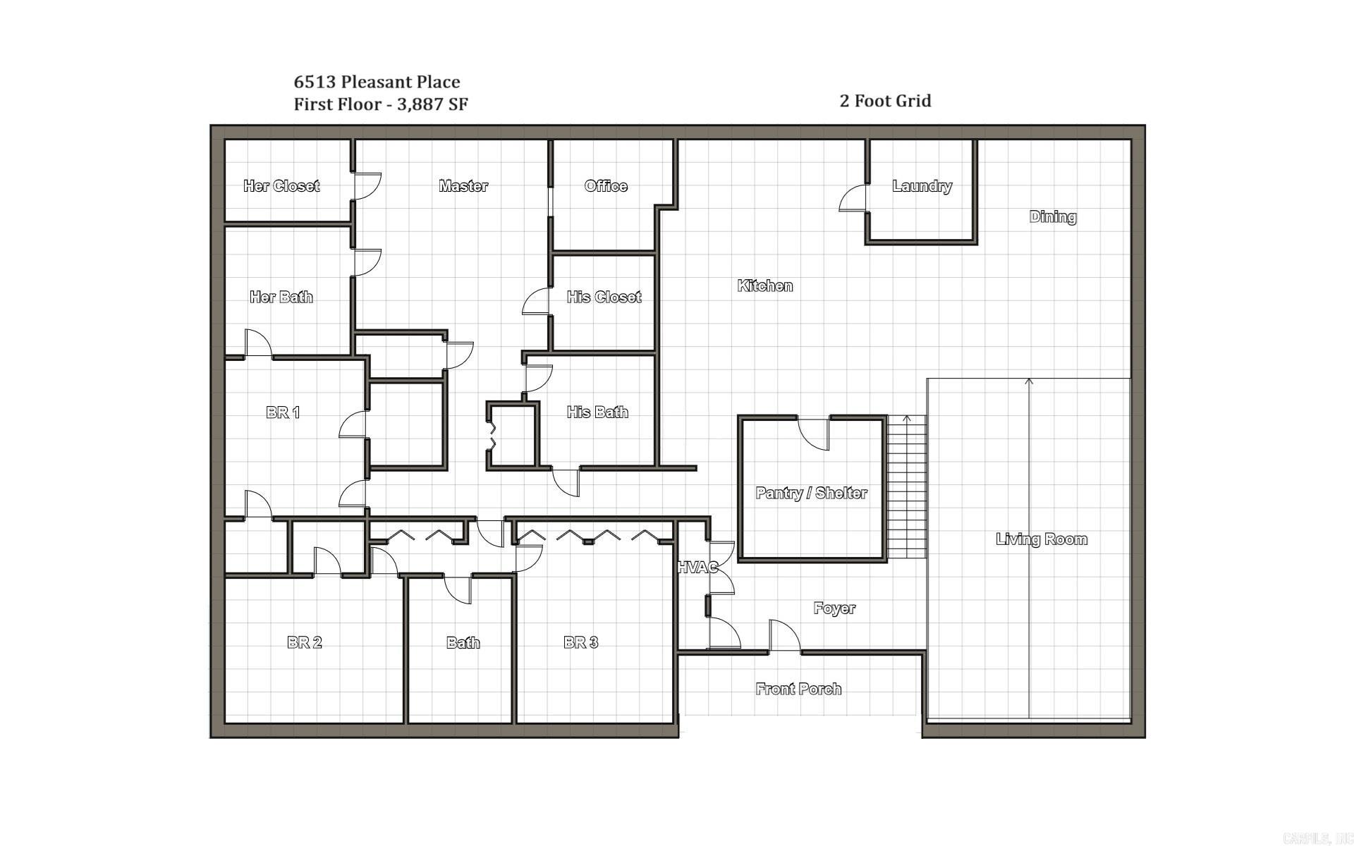 Hall View #2 - Residential