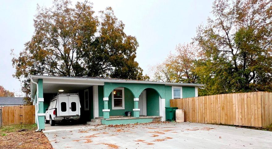 Cute NLR Home on a Corner Lot.  Completely Renovated and Fully Fenced  3 bedroom, 2 bathroom home. New Roof, Gutters, New Water Heater, New Carpet and Tile throughout home.  Kitchen has New Cabinets and Countertops and will be completed with New Stove and Dishwasher. Call Agent to Schedule your showing.