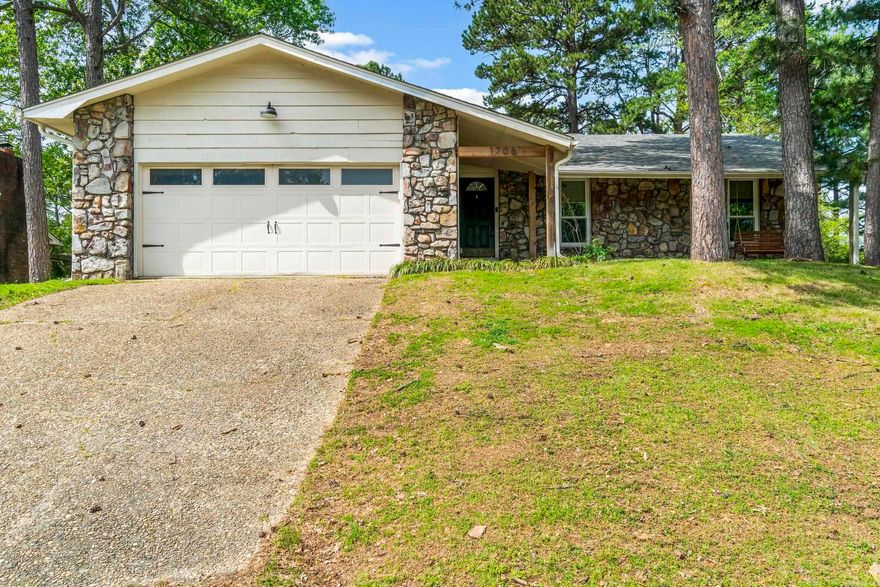 Welcome home to this beautifully maintained 3-bedroom, 2-bath gem in the heart of town! This charming property features soaring ceilings with wood beams in the living room, gorgeous luxury vinyl flooring, and updated light fixtures throughout. The bonus room offers flexible space for a home office or formal dining. Enjoy peace of mind with a newer roof and AC unit. Washer, Dryer and Fridge all stay. The fully fenced, level backyard is perfect for entertaining, pets, or play. Located in a prime central location, this home offers both comfort and convenience—don’t miss your chance to make it yours!