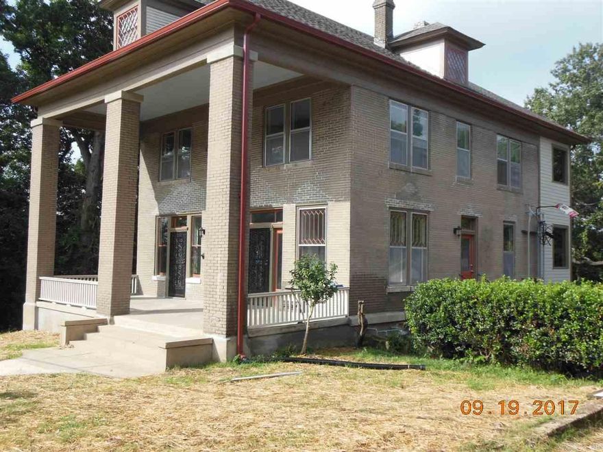 Your next home could be a completely renovated & modernized historic duplex. ALL NEW! - HVAC, plumbing, wiring, paint, windows, insulation, high end appliances, great light fixtures! Live comfortably in this large home with 10 ft. ceilings, hardwood and ceramic floors in common areas, carpet in 3 bedrooms, 2 large baths, furnished kitchen including microwave, dishwasher, side by side refrigerator with ice & water in door, super stove, & laundry with W/D. $1200 Mo. Marshall Peters & Associates 501-414-8340