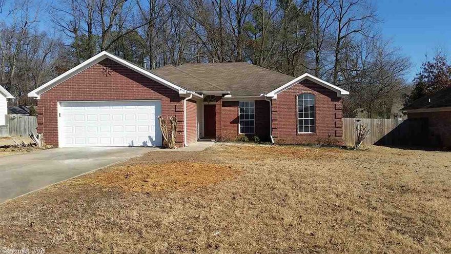 Recently appraised for $120,000, this home has been MADE OVER & priced to sell! New flooring, new counter tops, new stainless appliances, new fixtures & fresh paint. Come see this move in ready home with a cozy fireplace open to a warm kitchen.  Lots of windows, fully fenced with a back deck for grilling. You will love the convenience of Cabot restaurants, grocery & lots of school activities with head football Coach Malham induction to AR Sports Hall of Fame this month! Go Panthers! Eligible RD loan $0 down