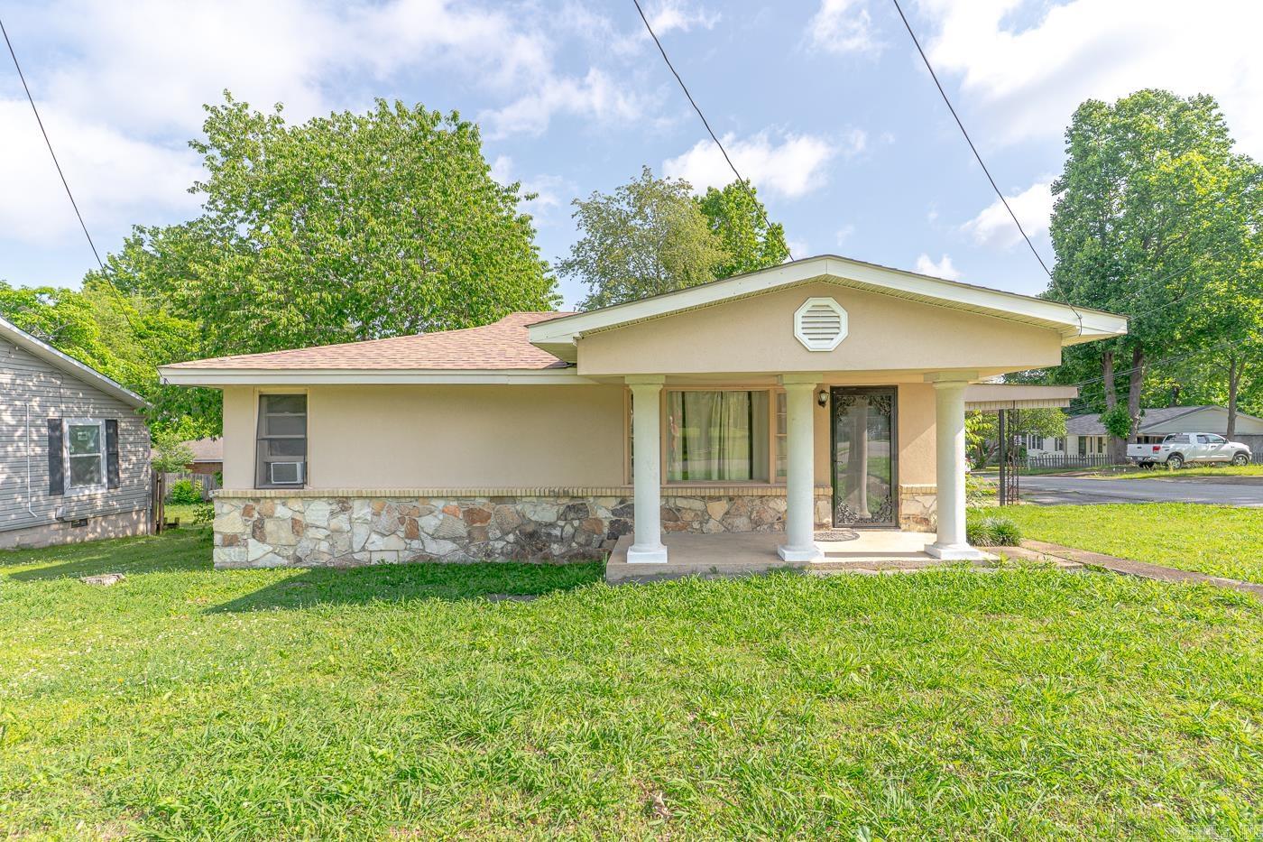 Welcome to 2616 Stallings Ln in Jonesboro! This 2-bedroom, 2-bath home offers 1,248 sq ft of comfortable living space on a 0.22+\- acre corner lot in the Jonesboro School District. Enjoy peace of mind with a brand new roof and HVAC system installed in 2024. The spacious kitchen features a double wall oven, electric range, built-in dishwasher, and plenty of counter space. Other highlights include laminate flooring throughout, a dedicated laundry room, a large front window that brings in tons of natural light, and an attached 1-car carport. The fenced backyard provides privacy and room to relax. Conveniently located near Caraway Rd and Red Wolf Blvd, you’re just minutes from shopping, dining, and more. Call your favorite agent to schedule a showing today!!