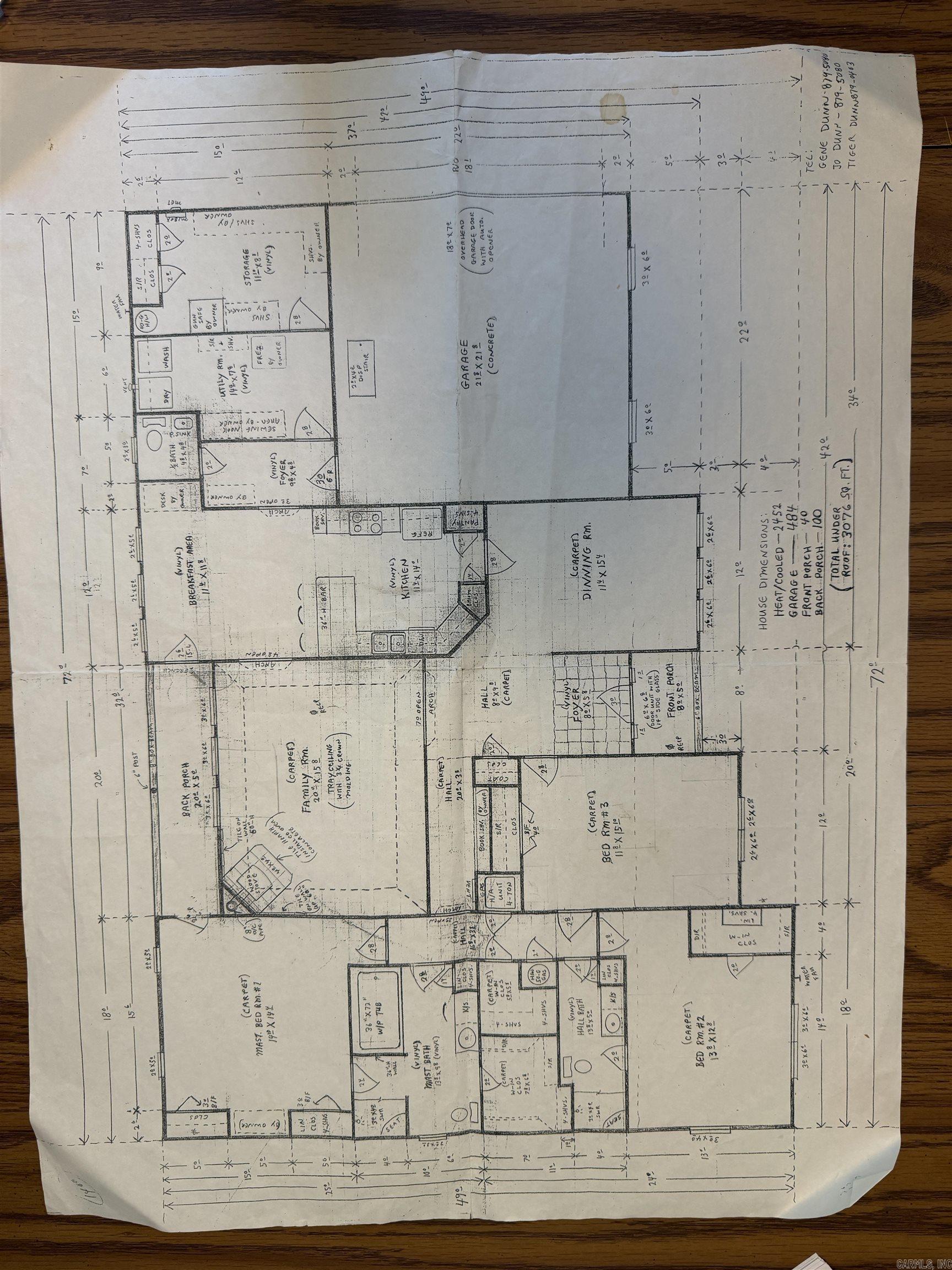 Metes & Bounds - Residential