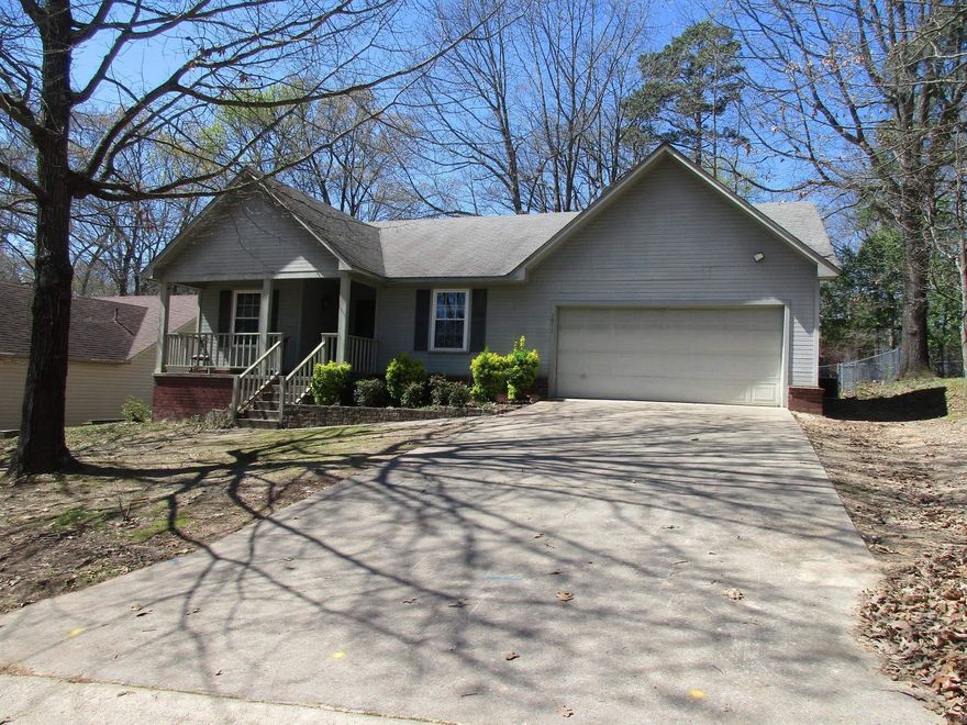 Great location for this 3 bedrooms, 2 bathrooms house.  Very close to access I-30, and also close to Edison Rd. with restaurants and stores close by.  Very open floor plan, vaulted ceilings and a gas fireplace.  Garage for two cars and very good size backyard for the family to enjoy. Great price for the location and size of this house.  Visit and see the potential.  House sales strictly AS-IS.