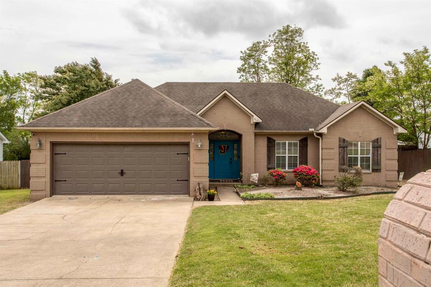 Charming & Spacious Home in the Heart of Jonesboro!  Welcome to this beautifully maintained home that offers comfort, character, and convenience in one perfect package. With all bedrooms thoughtfully located on one side of the home, the layout is both functional and family-friendly.  Step inside to find a spacious family room perfect for entertaining or relaxing evenings. The updated bathrooms offer a fresh, modern touch, while the floor-to-ceiling built-ins provide both charm and ample storage space. You'll love the stylish barn door in the kitchen—adding just the right amount of rustic flair.  Need a little extra space? The versatile 4th bedroom upstairs can easily serve as a bonus room, office, or playroom—whatever fits your lifestyle.  The HVAC system was updated in the summer of 2016, ensuring comfort and efficiency. Step outside and enjoy Arkansas’ beautiful seasons on the wooden deck, overlooking a fenced-in backyard that’s perfect for pets, kids, or weekend BBQs.  Don’t miss your chance to own this wonderful home in a desirable Jonesboro location—it’s ready to welcome you home!