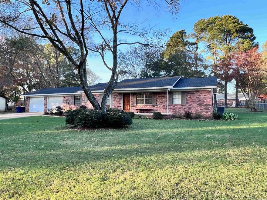 This spacious home was built in approx. 1980.  It has a fairly new roof, spacious rooms and a nice sunroom.  It has a formal living room and lots of closet space.  The large backyard is fenced.  This is a must see home and priced to sell. It is as is and no warranty.