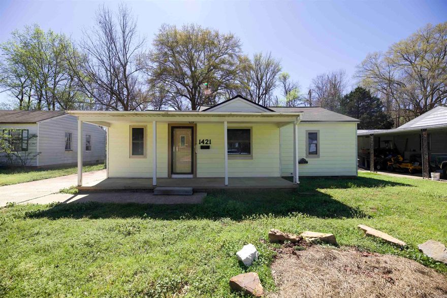 Charming and affordable home with great potential! This cozy property features newer windows and low-maintenance vinyl siding, offering peace of mind on some of the updates. Inside, you’ll find a solid starting point with several improvements already underway—perfect for buyers looking to add their personal touch and build equity.  Step outside to enjoy a fenced backyard, ideal for pets, play, or relaxing evenings, along with a convenient storage building for tools and extra space.  Whether you’re a first-time buyer, investor, or someone looking for a project with promise, this home offers a fantastic opportunity. Priority given to buyers that move forward as-is, giving you the chance to make it your own!