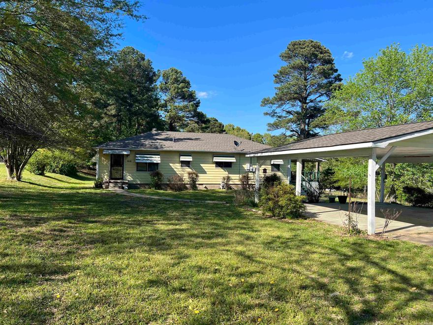 This home is a rare find. Older home on 0.89 acres in the Sharon Community. Well loved for home with 2 bed 2 full bath. New roof in 2022. Newer carpet in bedrooms. Beautiful yard with St Augustine grass.