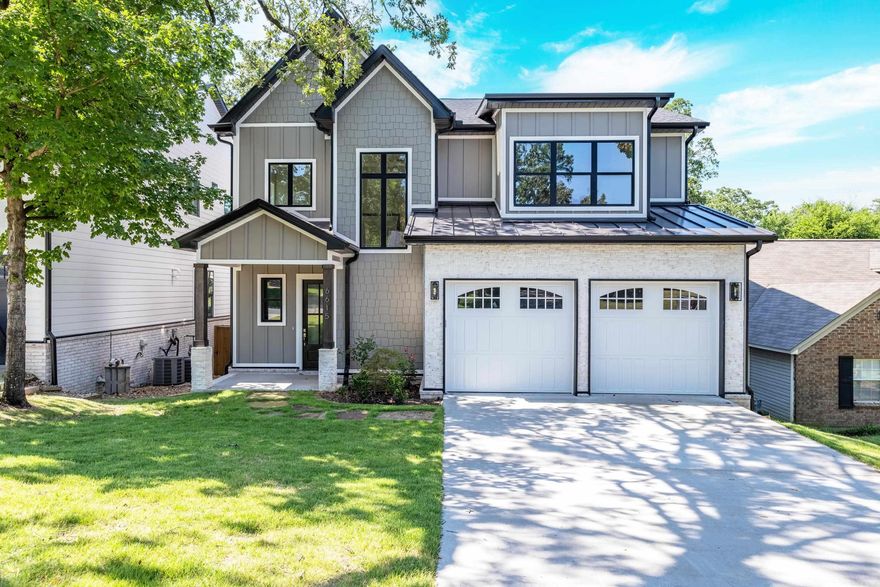 Stunning New Construction in the Cammack/Heights Area – Completed and ready for you. Welcome to this beautifully designed 5-bedroom, 4.5-bathroom home offering a versatile and open floor plan with wonderful finishes throughout. The main-level primary suite is a true retreat, featuring a spa-like bath with a soaking tub and a custom walk-in shower. A second master suite upstairs adds flexibility, perfect for guests or multi-generational living. The chef’s kitchen is built to impress, boasting custom cabinetry, solid surface countertops, quality appliances, and a spacious island—ideal for cooking and entertaining. Gorgeous wood flooring flows throughout the home, adding warmth and elegance. Upstairs, one of the generously sized bedrooms offers bonus room potential, providing space for a playroom, media room, or home office. Step outside to enjoy the covered back deck and fenced backyard, perfect for relaxing or entertaining. Located in a highly sought-after neighborhood, this home is move-in ready and packed with great features. Jefferson schools.  Floor plan available in Associate Documents.