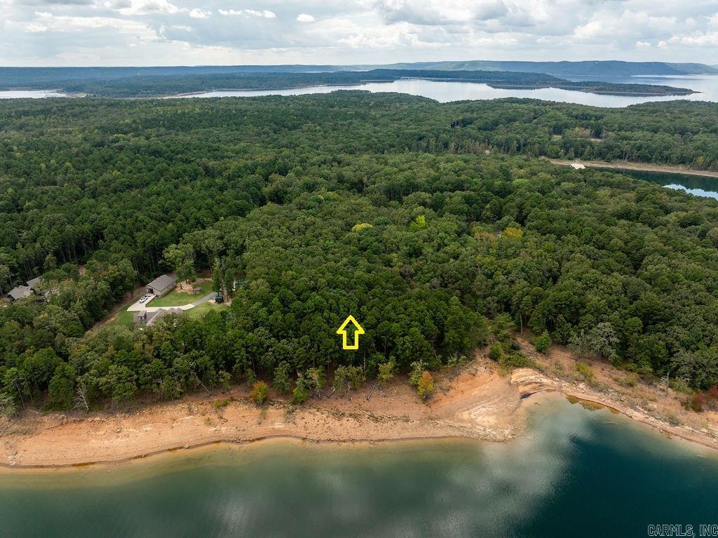Great level lot with some Nice Oak trees to provide great shade. Nice White Line w/ great views of Lake. This lot will provide great Lake views of the Lake once home is built. This is a very easy walk to the water. This would make a beautiful lake home site. MINERALS DO CONVEY. Lot 14 and lot 16 did perc. Boundary survey and covenants and restrictions
