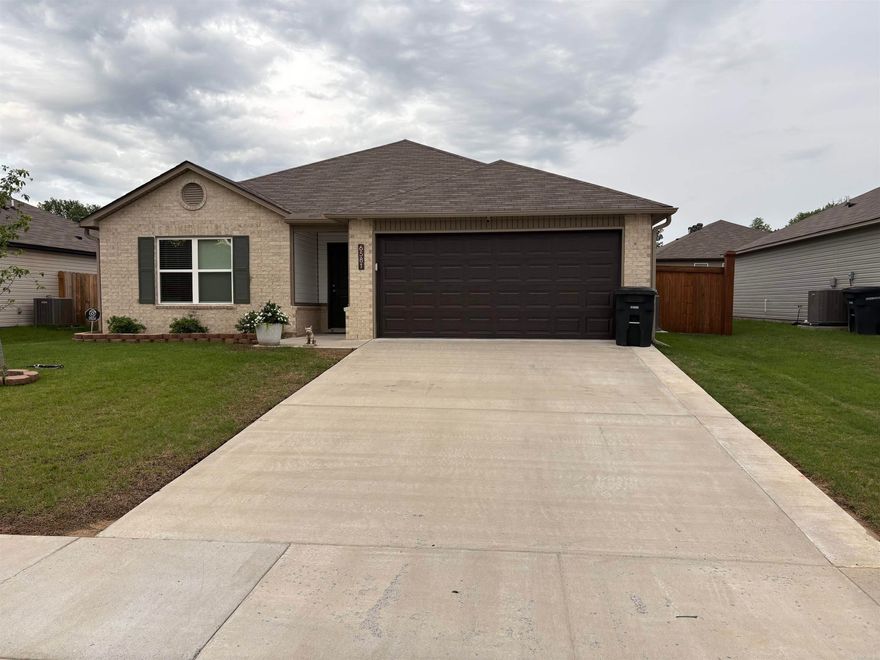 Immaculate!  House built in 2024 with Tons of added updates.  Upgrades on appliances, water fixtures, light fixtures, outsides lighting, gutters, landscaping and even widen the driveway.  This house is like NEW!  Home is convenient to interstate, shopping, hospitals, eateries and more.