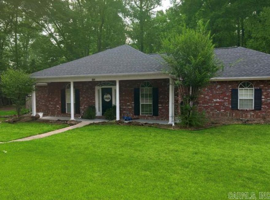 Beautiful home in desirable location in Vivian Manor.  Close proximity to schools, doctor offices, UAM and more.  Tastefully remodeled primary bath with vessel tub & sink, updated separate shower, & walk-in closet. Recently updated lighting fixtures and some flooring.  Spacious, yet cozy, living room with brick WBFP, hardwood flooring and vaulted ceiling that accesses the screened in porch and fenced backyard.  So much to see in this home.