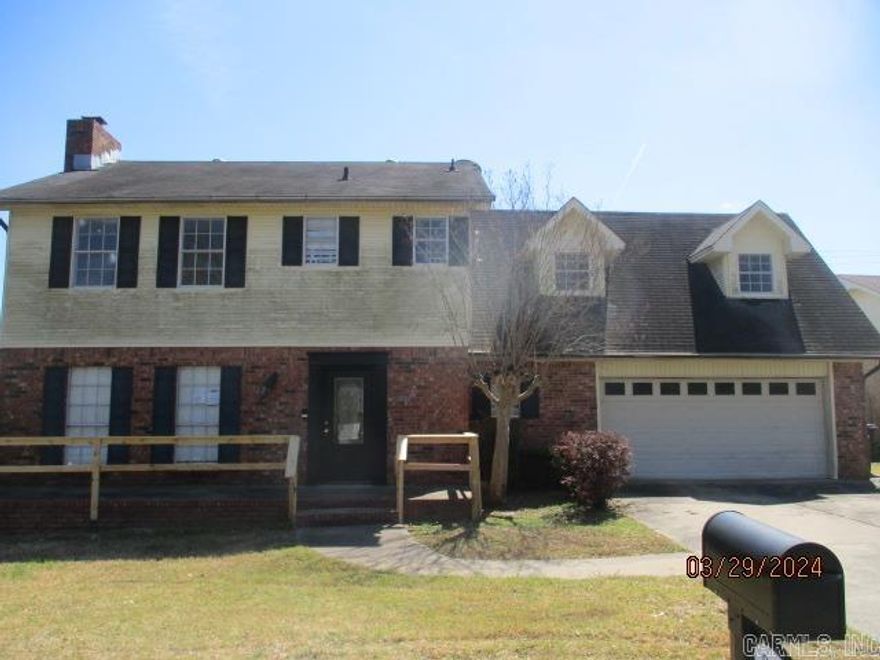 Located in the Silver Creek subdivision inside the Sherwood city limits features this 4br/3.5ba brick/frame combo home. If property is built prior to 1978 lead based paint potentially exists. The following flood zone information has been obtained for the property. Flood Zone Designation: X. Seller does not pay customary closing costs: including title policy, escrow fees, survey or transfer fees. Proof of funds required on cash transactions Lender Pre-Approval letter for financed offers dated within last 30 days). Seller is Secretary of Veterans Affairs. This property may qualify for Seller Financing (Vendee). Property sold As Is.