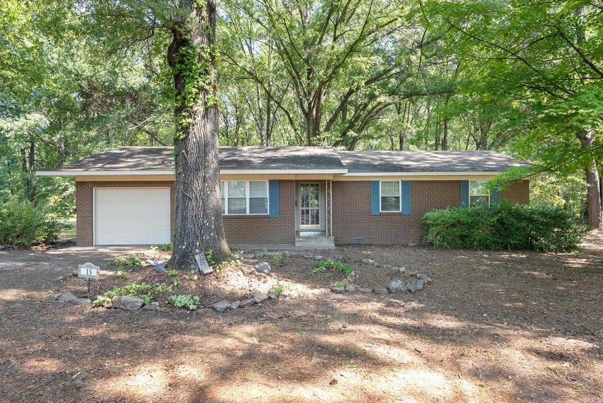Charming 3 bed, 2 bath ranch-style home on the outskirts of Conway. Nestled on a spacious 1-acre lot with shade trees and room to expand. Inside, custom built-ins throughout add character and storage, while updated windows fill the home with natural light and showcase peaceful wooded views. With a little love and updating, this could be the perfect starter home!