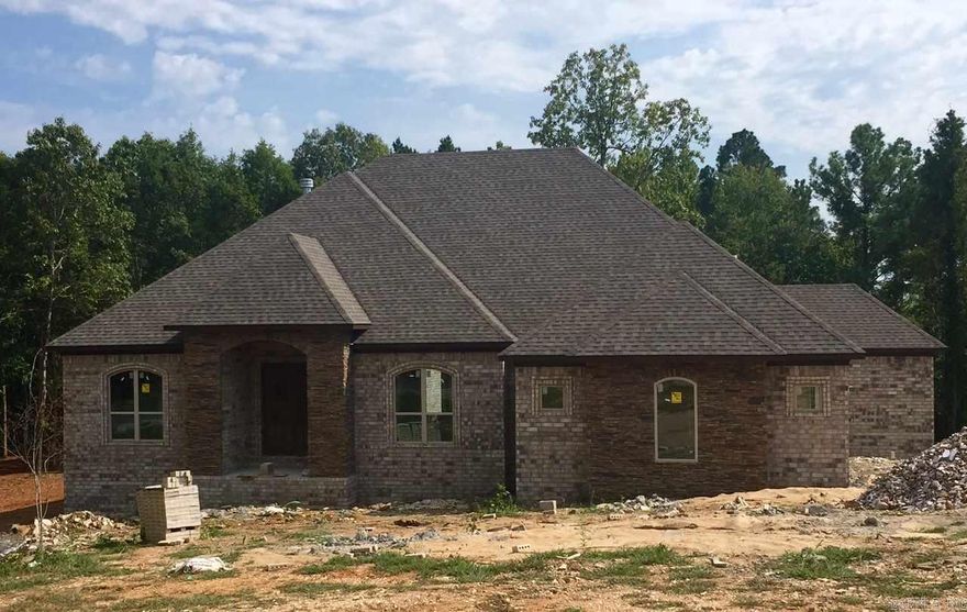 AMAZING LOCATION, AMAZING NEW HOME! This one of a kind beauty is located in the gated subdivision of Westcliffe minutes to Chenal. Open floor plan with tongue and groove vaulted ceilings in the living room and elegant rock fireplace. Open floor plan ideal for entertaining. Master bedroom features wood ceilings in the trey, picture windows impressive bath. Generous guest rooms with good closet space. Covered deck and three car garage.